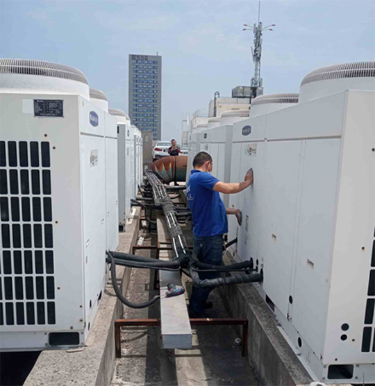 德化中央空调制热和不制冷系统维修方法